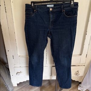 LOFT Indigo Denim Pants